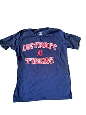 🎇🎆3for$9 Genuine Merchandise Navy and Orange Detroit Tigers Kids Tee